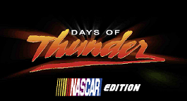 Days of Thunder: NASCAR Edition Title Screen